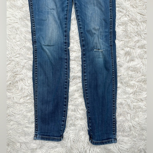 Madewell 10" High-Rise Skinny Jeans in Danny Wash TENCEL Denim Edition -  26x28 - Picture 8 of 12